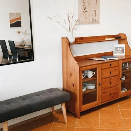 Apartamento Nr. 1 Terrasse Bodden Kanu Bootssteg