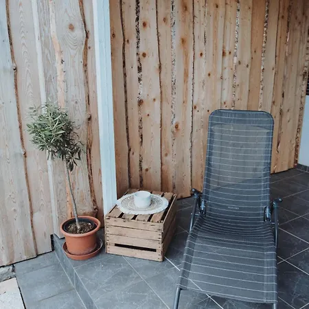 Nr. 1 Terrasse Bodden Kanu Bootssteg Lägenhet